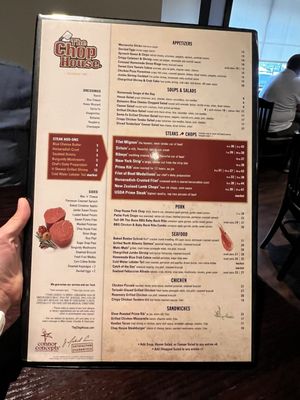 Menu photo 3 The Chop House Murfreesboro, TN