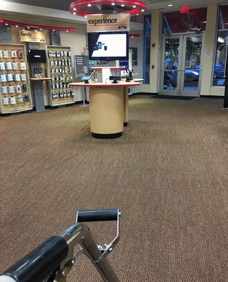 Verizon Store Carpet Cleaning - Carpet cleaning service for Verizon Store