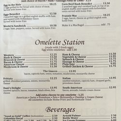 Mackie's Family Restaurant - Menu 5.22.24