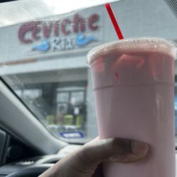 Ceviche Ria - Strawberry horchata