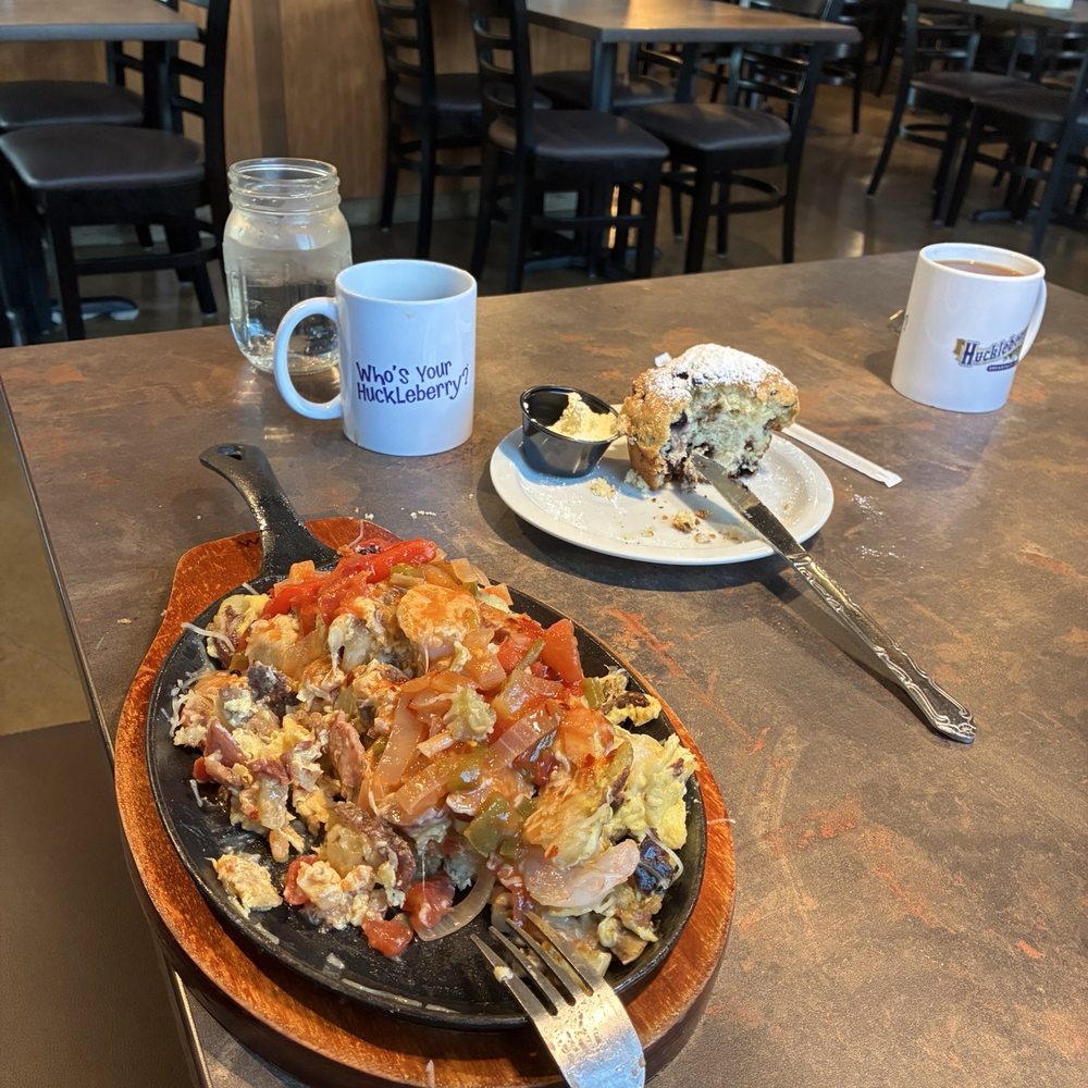 Huckleberry's - The Cajun skillet. - Breakfast & Brunch Near Me - Arlington, Texas Huckleberry's - The Cajun skillet. - Breakfast & Brunch Near Me - Arlington, Texas