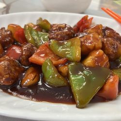 Sweet and sour "pork"