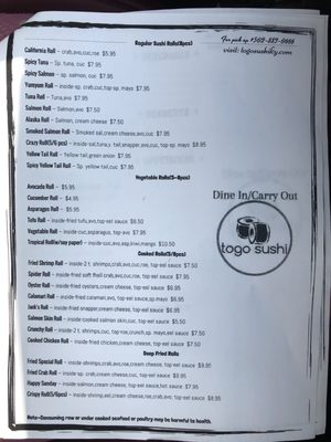 Menu photo 4 ToGo Sushi Louisville, KY Menu photo 4 ToGo Sushi Louisville, KY