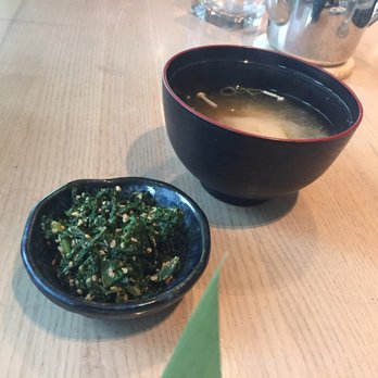 Miku - Pickled kale and miso soup - Japanese Near Me - Vancouver, British Columbia
