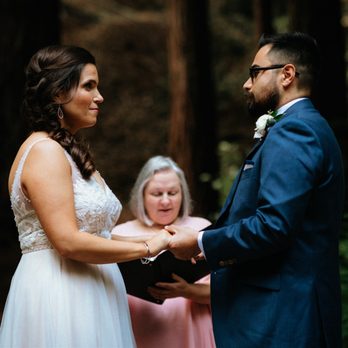 The Sacred Adventure - Kim helped us create an intimate and meaningful wedding ceremony. Photos by Ryanchardsmith.com - Officiants Near Me