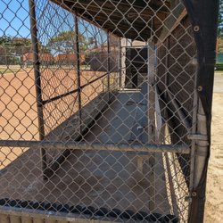 Dominguez Park - Visitor's dugout at Chuck Ramsey Field