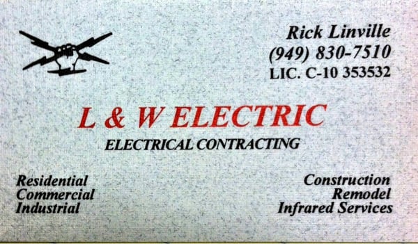 L & W Electric Logo