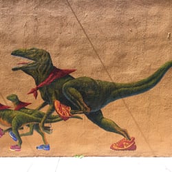 Bandanna Running and Walking - A run a day keeps extinction away.