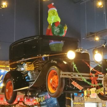 Ford's Garage St. Augustine - Car over the bar - Burgers Near Me - St. Augustine, Florida
