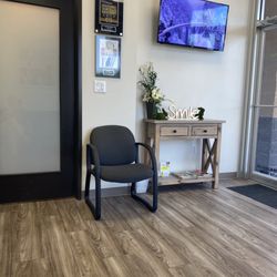 Acorn Dental - Waiting room They always have a theme.... Very appealing!