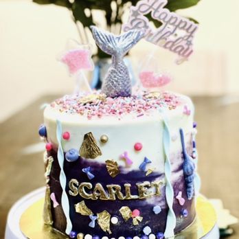 Let Them Eat Cake! - Mermaid - Custom Cakes Near Me Let Them Eat Cake! - Mermaid - Custom Cakes Near Me