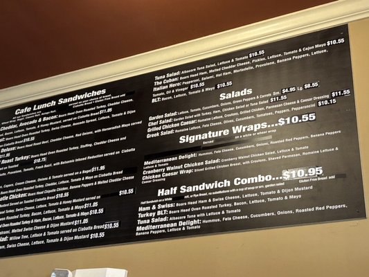 Menu photo 1 Cafe Tempo Coffee House Warwick, RI Menu photo 1 Cafe Tempo Coffee House Warwick, RI