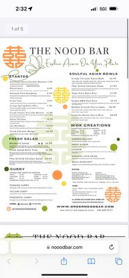 Menu photo 8 Hom Mali By The Nood Bar San Diego, CA