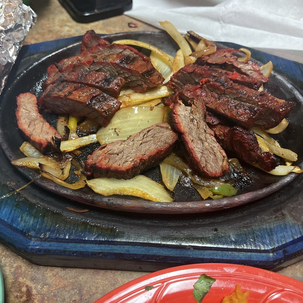 Patron Grill - Don't get the beef fajitas they lack flavor they aren't sautéed with any of the onions just placed on top. Not worth $30 for 2 people. - Mexican Near Me - Livingston, Texas Patron Grill - Don't get the beef fajitas they lack flavor they aren't sautéed with any of the onions just placed on top. Not worth $30 for 2 people. - Mexican Near Me - Livingston, Texas