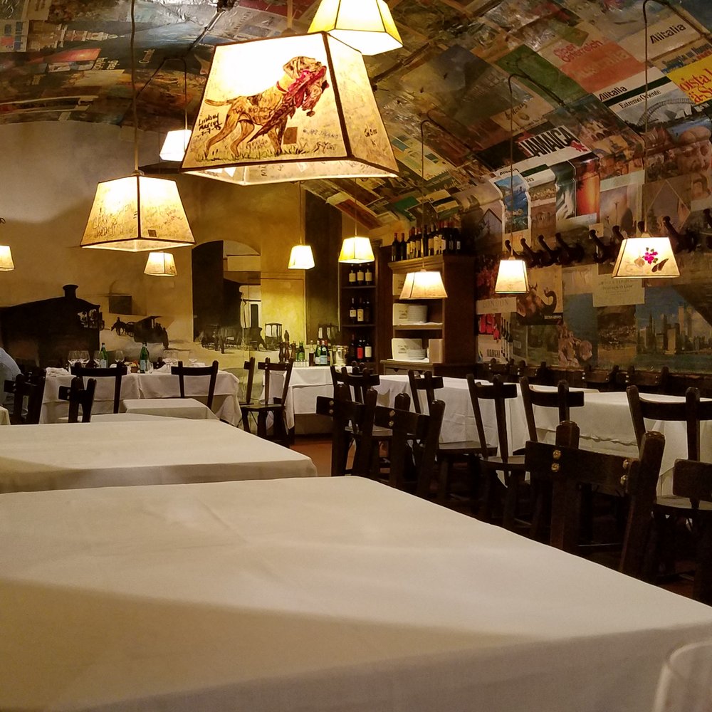 Buca Lapi - Main dining room - Tuscan Near Me - Florence, FI Buca Lapi - Main dining room - Tuscan Near Me - Florence, FI