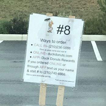 Duck Donuts - Sept 2020- Curbside Only-How to Order - Coffee & Tea Near Me - San Antonio, Texas