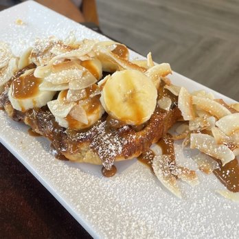 Besties - Dulce de leche with banana and coconut chips - Empanadas Near Me - Alpharetta, Georgia Besties - Dulce de leche with banana and coconut chips - Empanadas Near Me - Alpharetta, Georgia