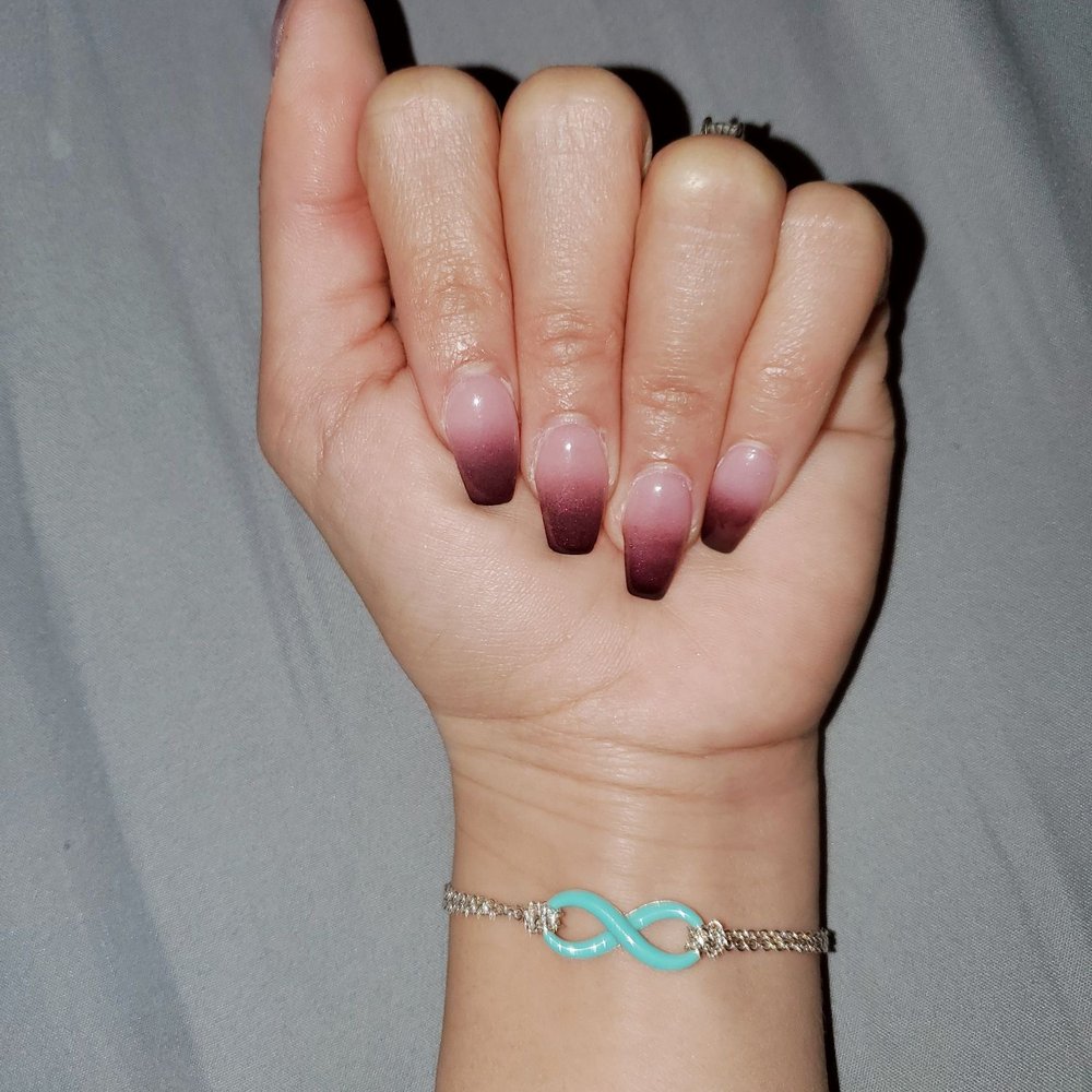 Tresor Nail Studio - I'm so in love with my new Ombre nails set. It's so pretty!!! - Nail Salons Near Me - Mansfield, Texas