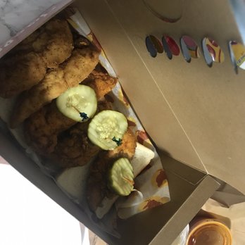 Joella's Hot Chicken - Indianapolis - The variety pack, sorry for the bad lighting! Home eating struggles. - Southern Near Me - Indianapolis, Indiana