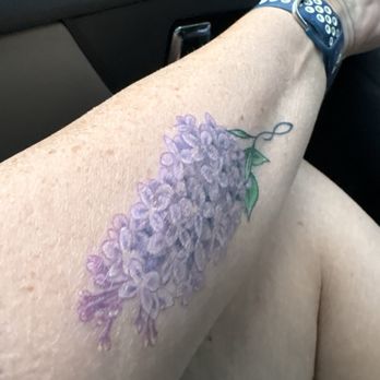 M'Ink House Tattoo - My beautiful lilac tattoo! - Tattoo Near Me - Vero Beach, Florida M'Ink House Tattoo - My beautiful lilac tattoo! - Tattoo Near Me - Vero Beach, Florida