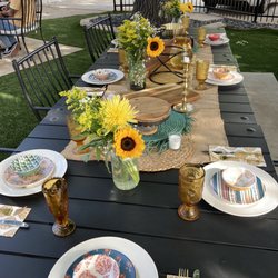 The Bankquet - Lovely summer setting