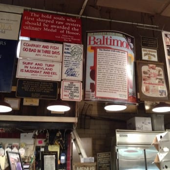 Faidley's Seafood - Inside Faidleys Seafood, Baltimore - Seafood Markets Near Me - Baltimore, Maryland
