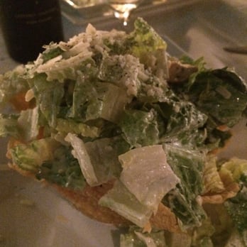 Firefly - The Caesar salad comes out in an edible bowl made of baked Parmesan cheese! - Steakhouses Near Me - Panama City Beach, Florida Firefly - The Caesar salad comes out in an edible bowl made of baked Parmesan cheese! - Steakhouses Near Me - Panama City Beach, Florida