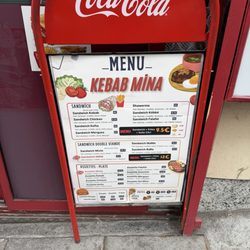 Kebab Mina - Menu kebab mina