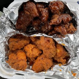 Boneless mild and teriyaki Boneless mild and teriyaki