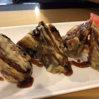 Inaka Sushi - Volcano roll (not spicy) - Sushi Bars Near Me - Virginia Beach, Virginia Inaka Sushi - Volcano roll (not spicy) - Sushi Bars Near Me - Virginia Beach, Virginia