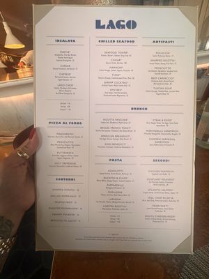 Menu photo 6 Lago Las Vegas, NV Menu photo 6 Lago Las Vegas, NV