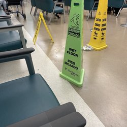 Kaiser Permanente - Vomit sitting for the past hour.