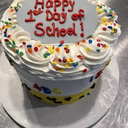 Elite Custom Cakes - First day of school cake! So fun!