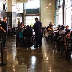 M58 Cafe - M58 Cafe' on a beautiful spring day with many enjoying an incredible fresh farm to table meal!