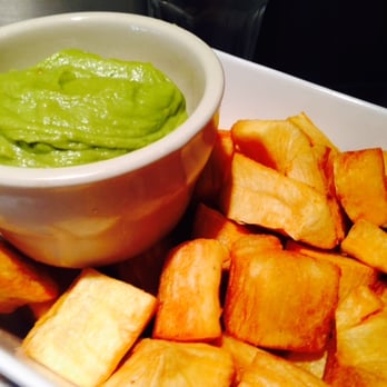 Empanada Mama - Hell's Kitchen - Fried yucca served with a small side of guacamole - Latin American Near Me - New York, New York