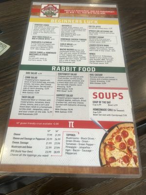 Menu photo 1 Sluggo's Sports Pub & Grill Brookfield, WI