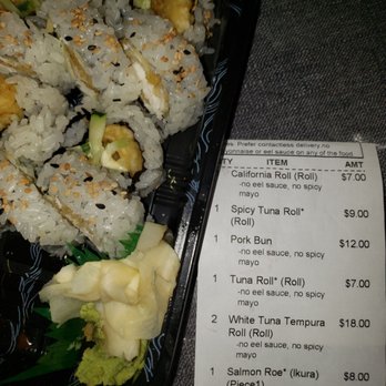 Mito Hibachi - White tuna tempura roll with mayo - Japanese Near Me - Yonkers, New York Mito Hibachi - White tuna tempura roll with mayo - Japanese Near Me - Yonkers, New York