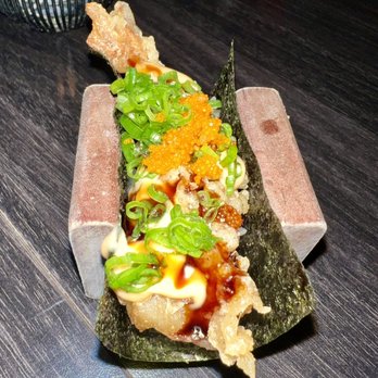 Indo - Shrimp tempura temaki - Pan Asian Near Me - St. Louis, Missouri Indo - Shrimp tempura temaki - Pan Asian Near Me - St. Louis, Missouri