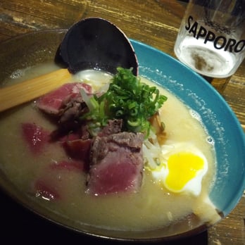 Imadake - Beef tataki ramen with original broth - Japanese Near Me - Montreal, Quebec Imadake - Beef tataki ramen with original broth - Japanese Near Me - Montreal, Quebec