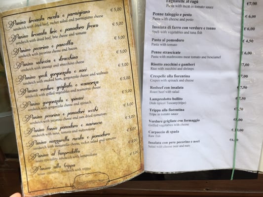 Menu photo 8 I Buongustai Florence, FI Menu photo 8 I Buongustai Florence, FI