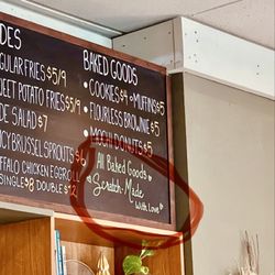 Pren - Note: freshly made items may take longer to prepare