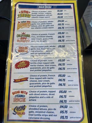 Menu photo 8 Señor Sisig San Francisco, CA Menu photo 8 Señor Sisig San Francisco, CA