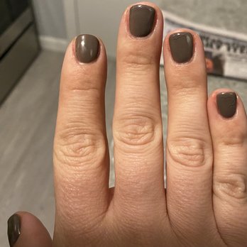 Tutti Nails & Spa - Gel manicure - just finished. - Nail Salons Near Me - Burlington, Massachusetts