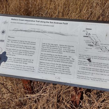 Wallace Creek Interpretive Trail - Signage. - Hiking Near Me - McKittrick, California