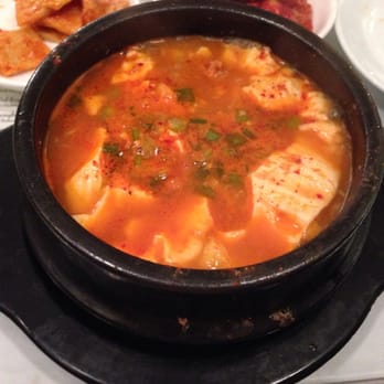 Manna - Soft tofu soup with chicken. - Korean Near Me - San Francisco, California Manna - Soft tofu soup with chicken. - Korean Near Me - San Francisco, California