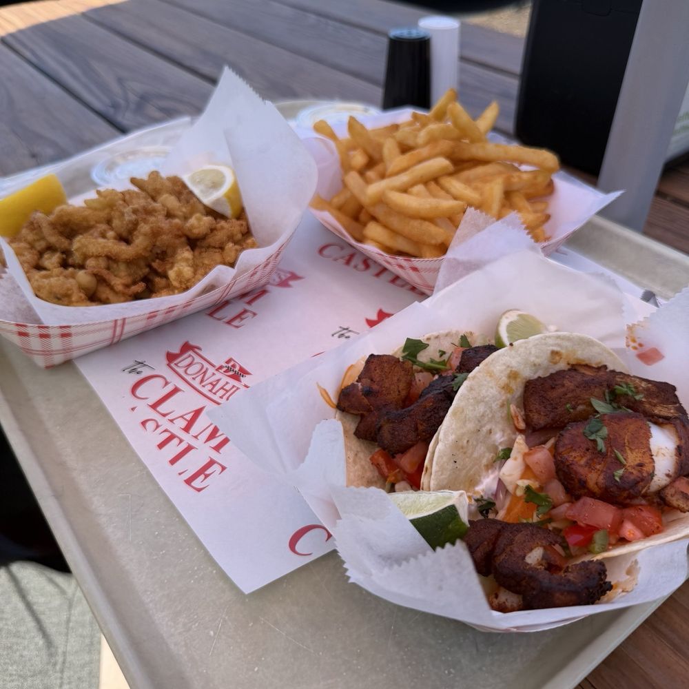 The Clam Castle - Fried clam strips, fries and fish tacos - Seafood Near Me - Madison, Connecticut The Clam Castle - Fried clam strips, fries and fish tacos - Seafood Near Me - Madison, Connecticut