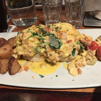 Glacier BrewHouse - Seafood scramble. - American Near Me - Anchorage, Alaska Glacier BrewHouse - Seafood scramble. - American Near Me - Anchorage, Alaska