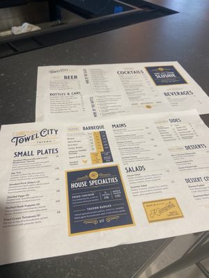 Menu photo 6 Towel City Tavern Kannapolis, NC