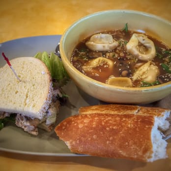 Panera Bread - Chicken Salad Sandwich and Wonton Soup - Sandwiches Near Me - Lakewood, Colorado Panera Bread - Chicken Salad Sandwich and Wonton Soup - Sandwiches Near Me - Lakewood, Colorado