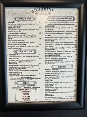 Menu photo 4 Woodbines Long Island City, NY